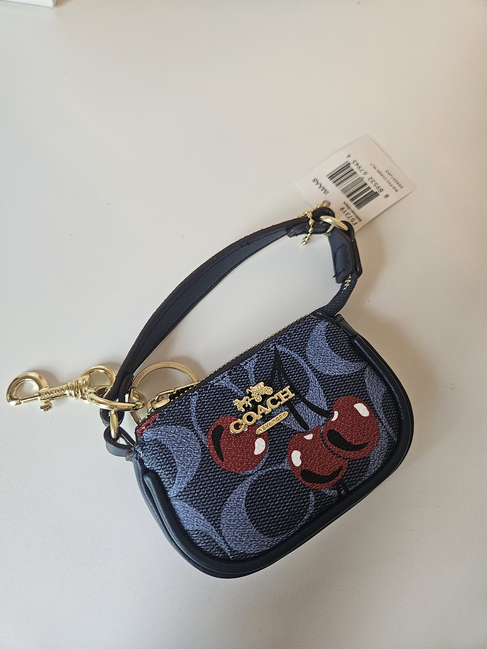 Cherry Signature Mini Pouch